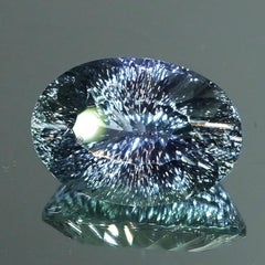 Radiant Kiriko Cut Zoisite 4.99 Carat, Custom Precision Cut