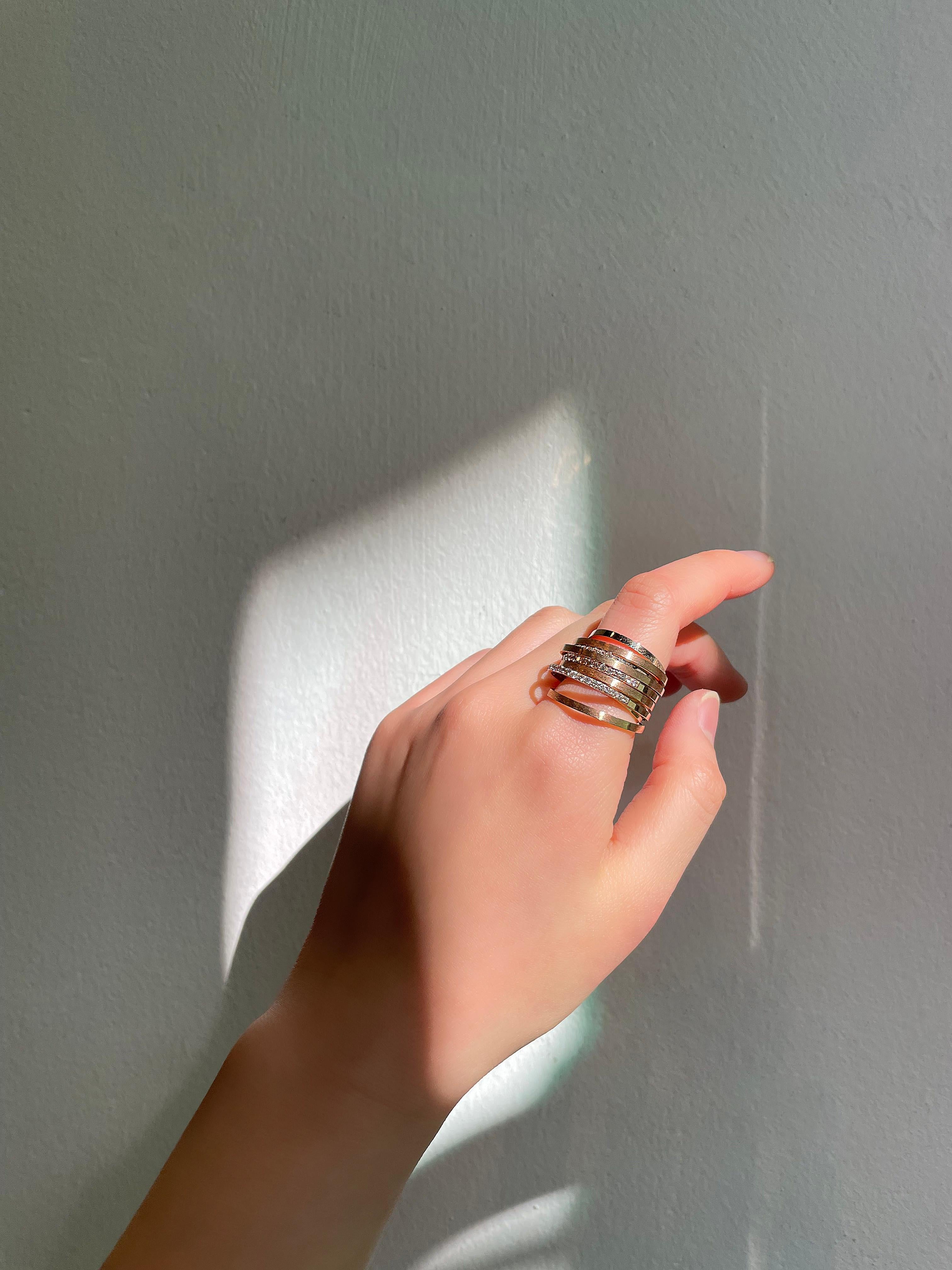 For Sale:  Radiant Layers Ring of SOONHEE (Size 63.4~69.7) 10