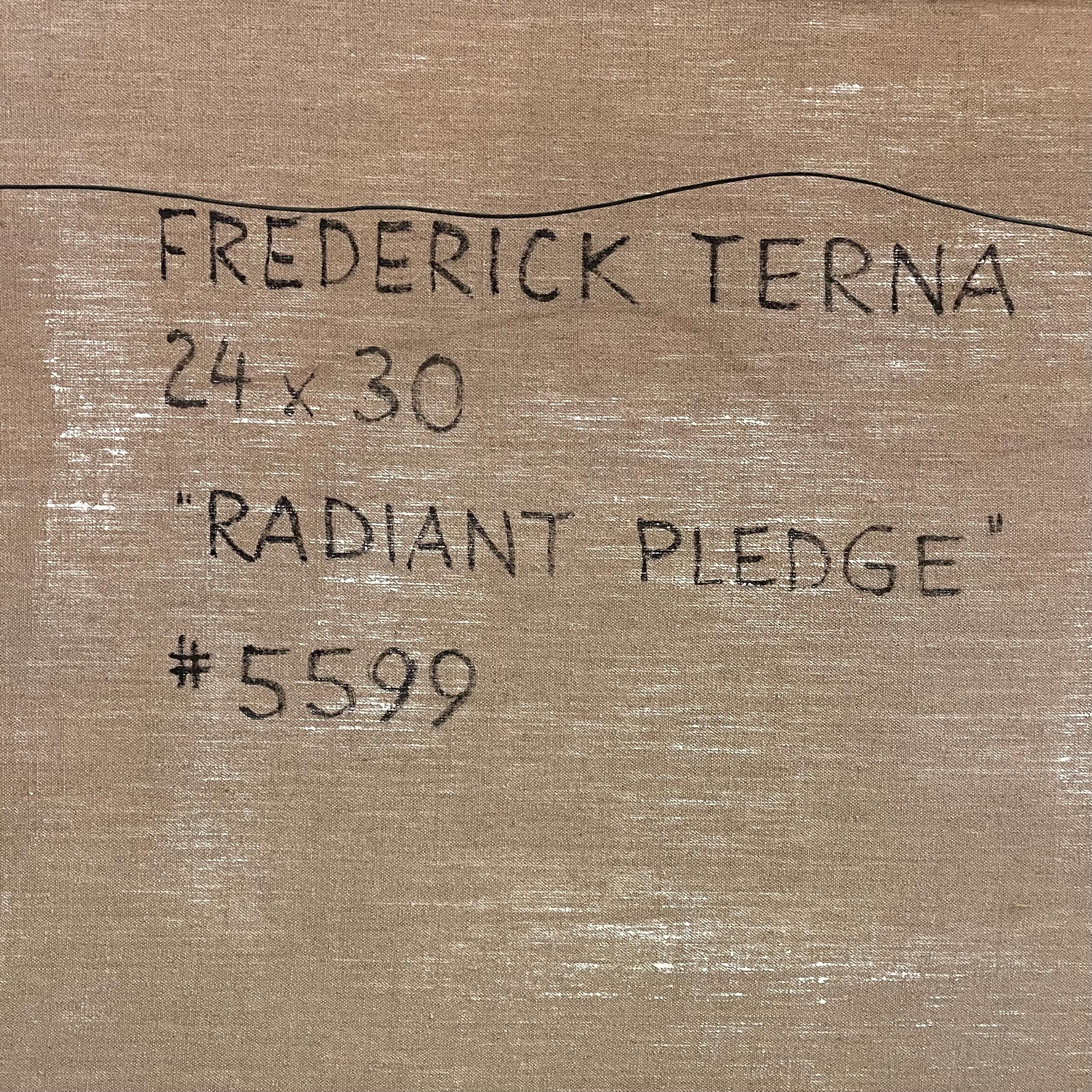 Abstraktes expressionistisches Ölgemälde „Radiant Pledge“ von Frederick Terna im Angebot 4