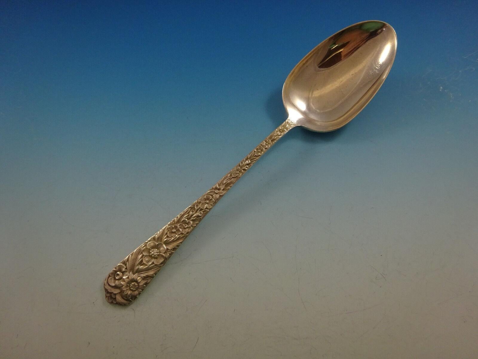 Radiant Rose by International Sterling Silver Cubiertos Servicio 12 Set 52 Piezas Plata esterlina en venta