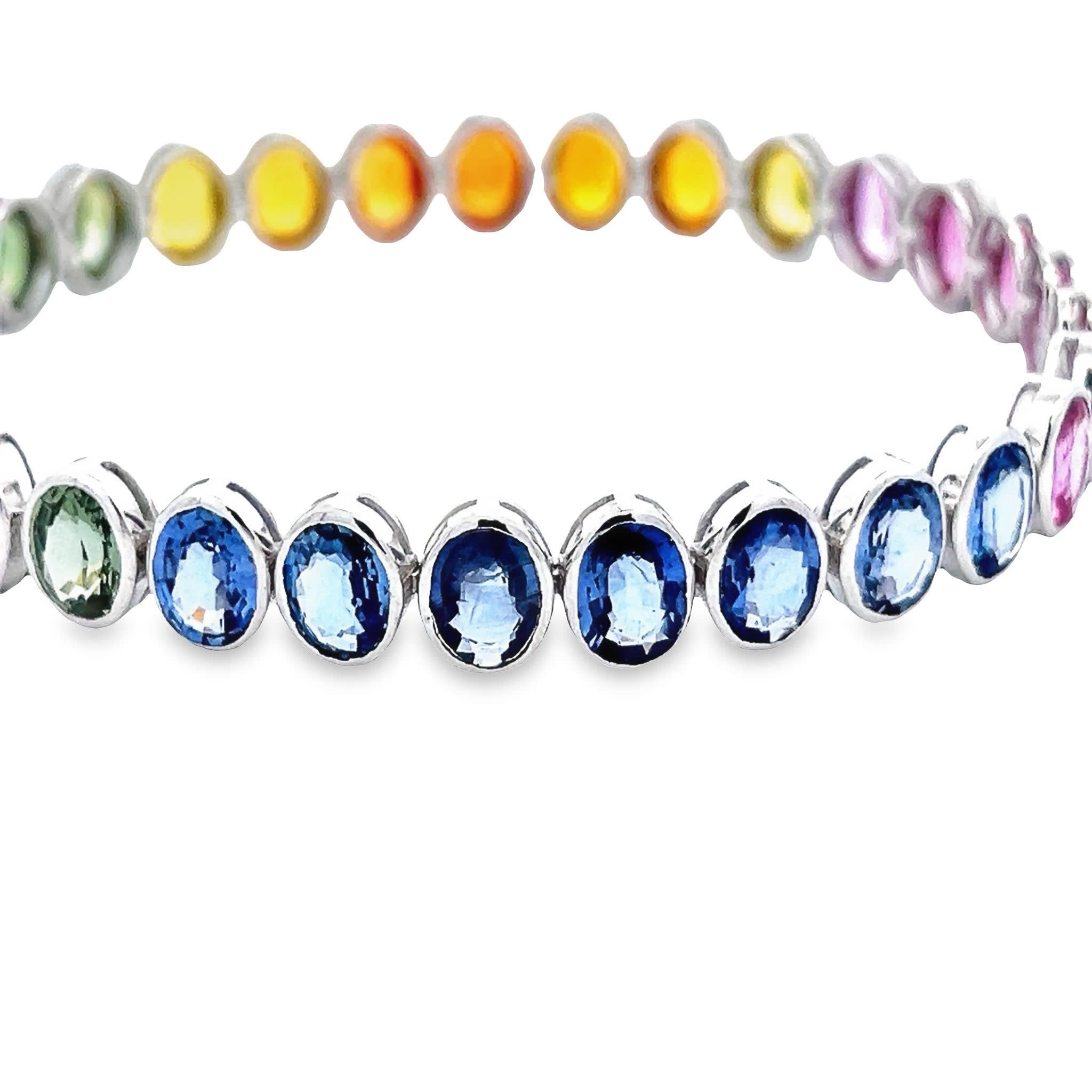 Espectro Radiante Pulsera de Piedras Multicolor en Nuevo estado para la venta en Great Neck Plaza, NY