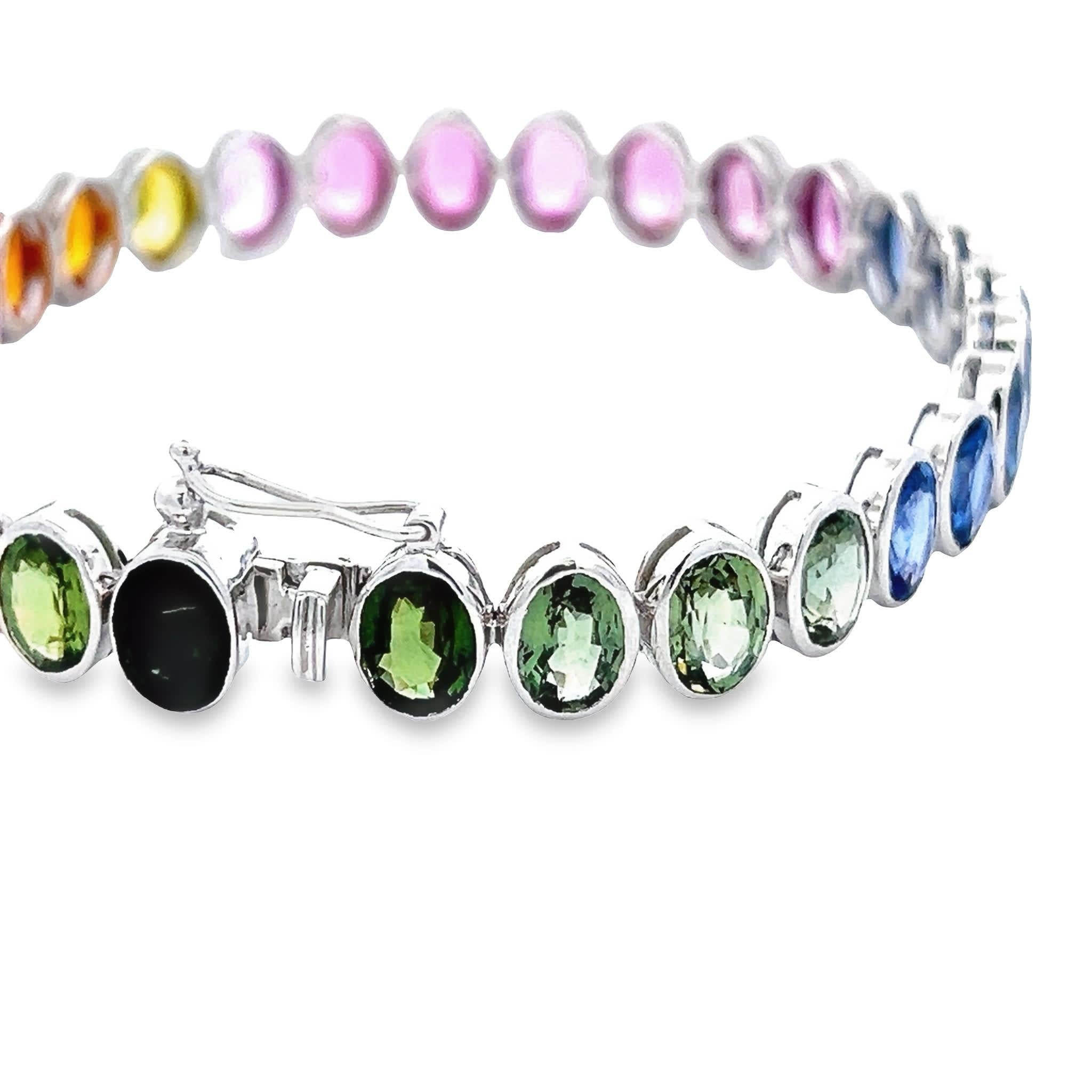 Espectro Radiante Pulsera de Piedras Multicolor en venta 1