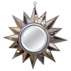 Radiant Sunburst Starburst Bevelled Mirror