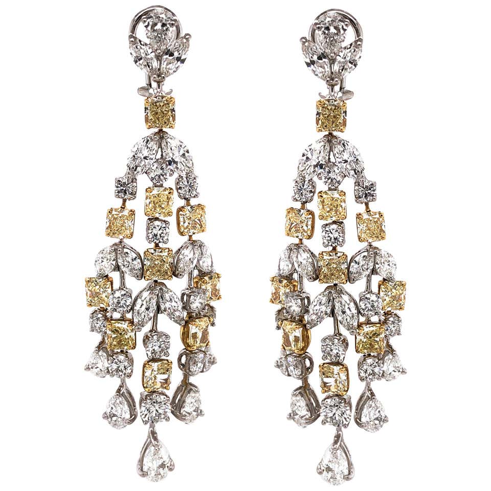 Diamond, Pearl and Antique Clip-on Earrings - 4,766 For Sale at 1stdibs ...