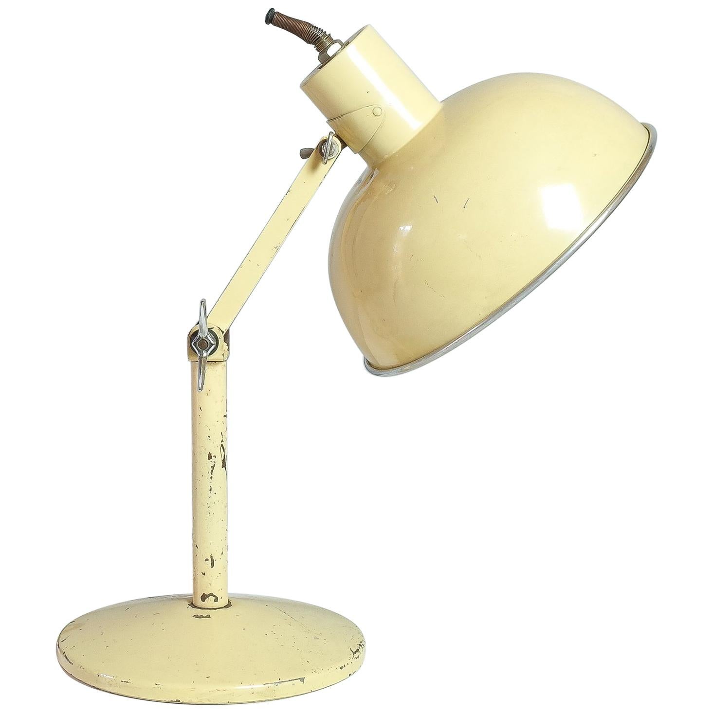 Radiaray Industrial Desk Lamp from Hinders Ltd, London 1930s For Sale