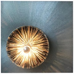  Wall sculpture applique "Radiate by Otello Ciulinni Studio Edition and Viareggo