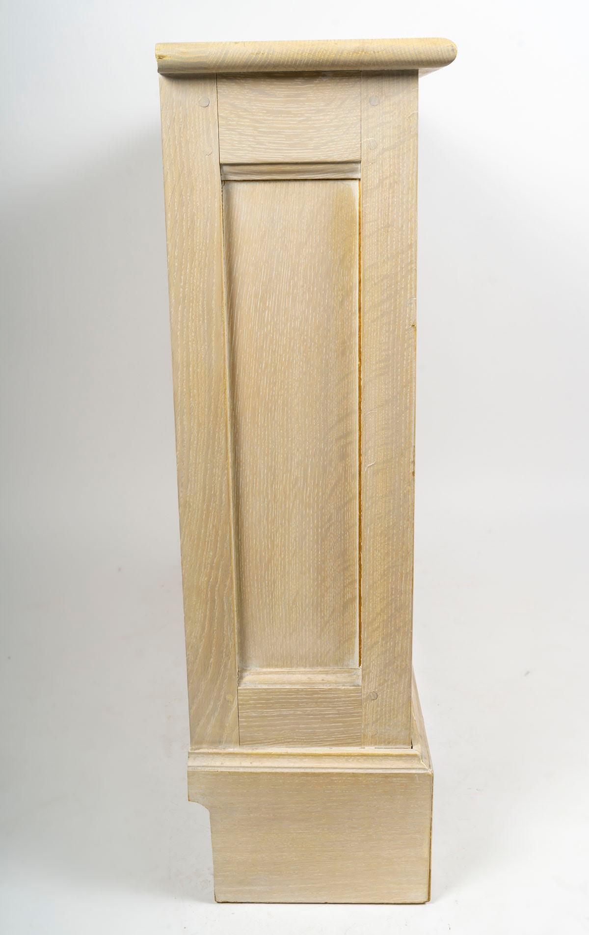 Bois Revêtement radiateur blanchi à la chaux et peint, 20e siècle en vente