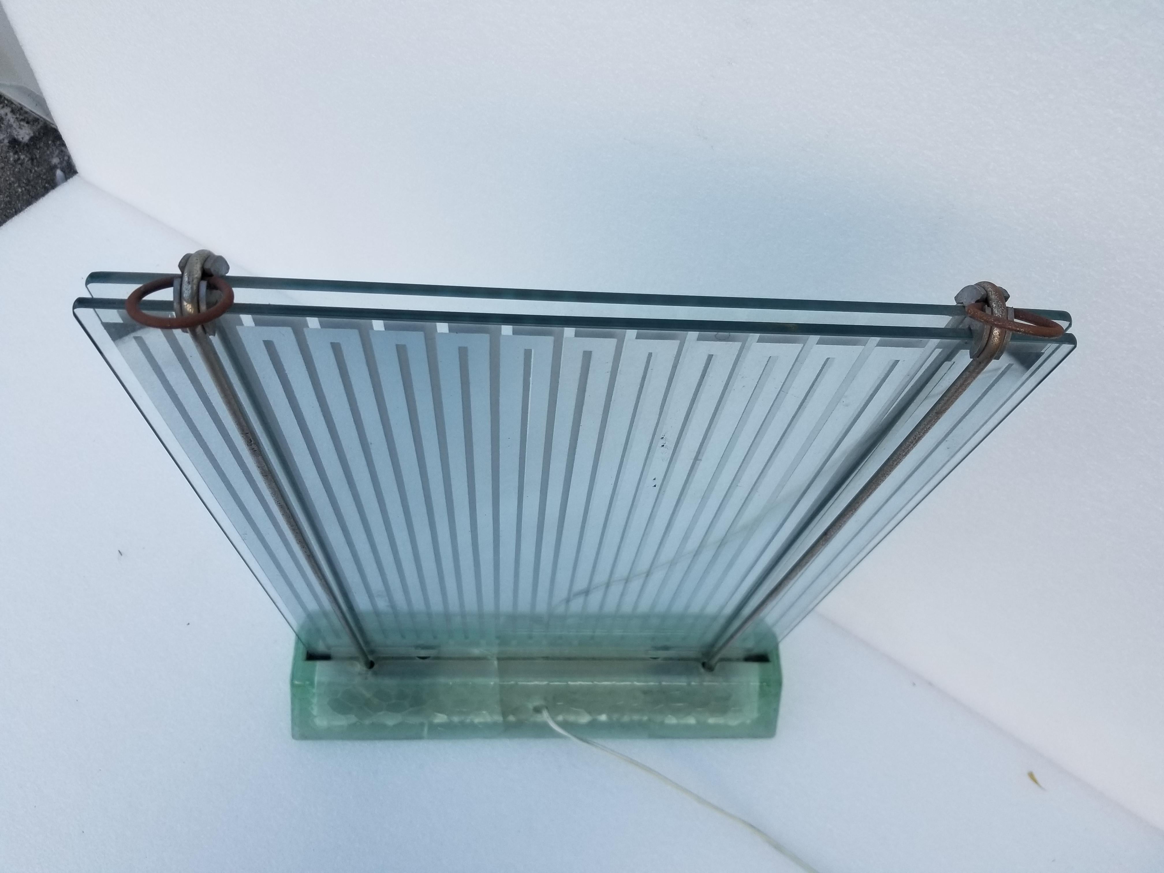 Art Deco Radiaver Table Lamp For Sale