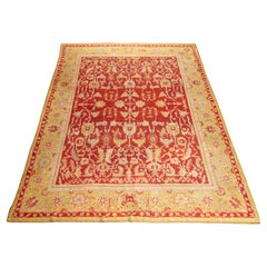 Radient Antique Oushak Carpet