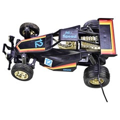 Radio-Controlled Racing Buggy with Controller - Italy 1970s