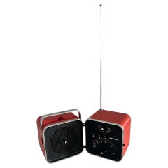 Radio Cube Brionvega by M. Zanuso and M. Scapper