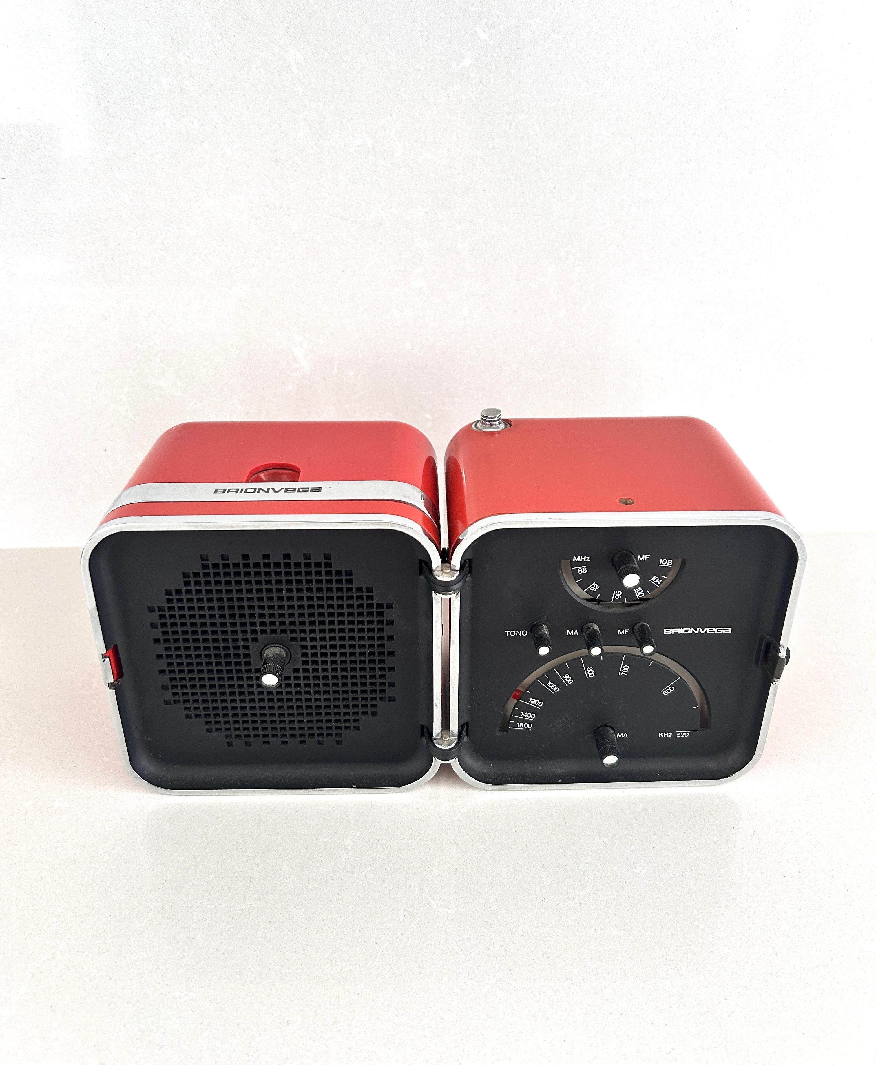 Radio Cube Brionvega mod. TS502, Richard Sapper et Marco Zanuso en vente 6
