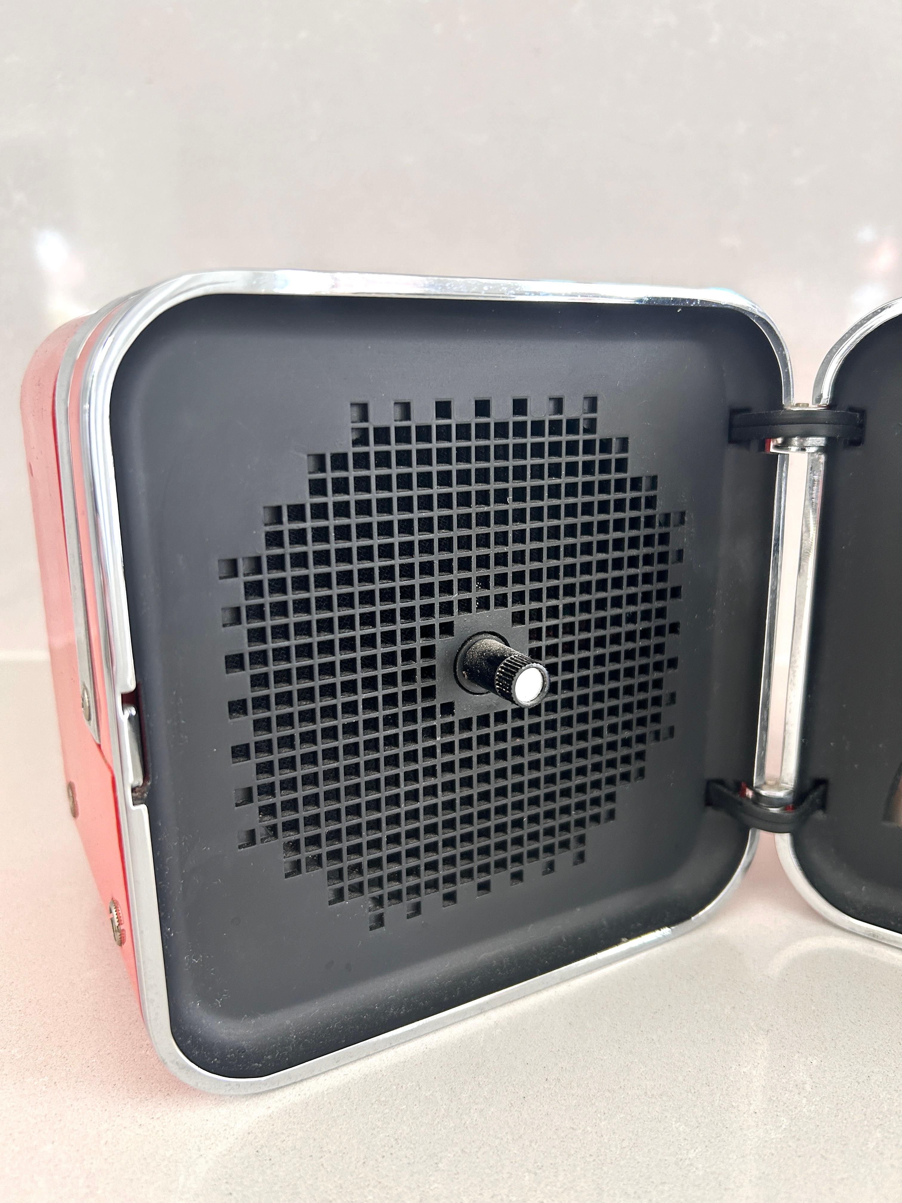 Métal Radio Cube Brionvega mod. TS502, Richard Sapper et Marco Zanuso en vente