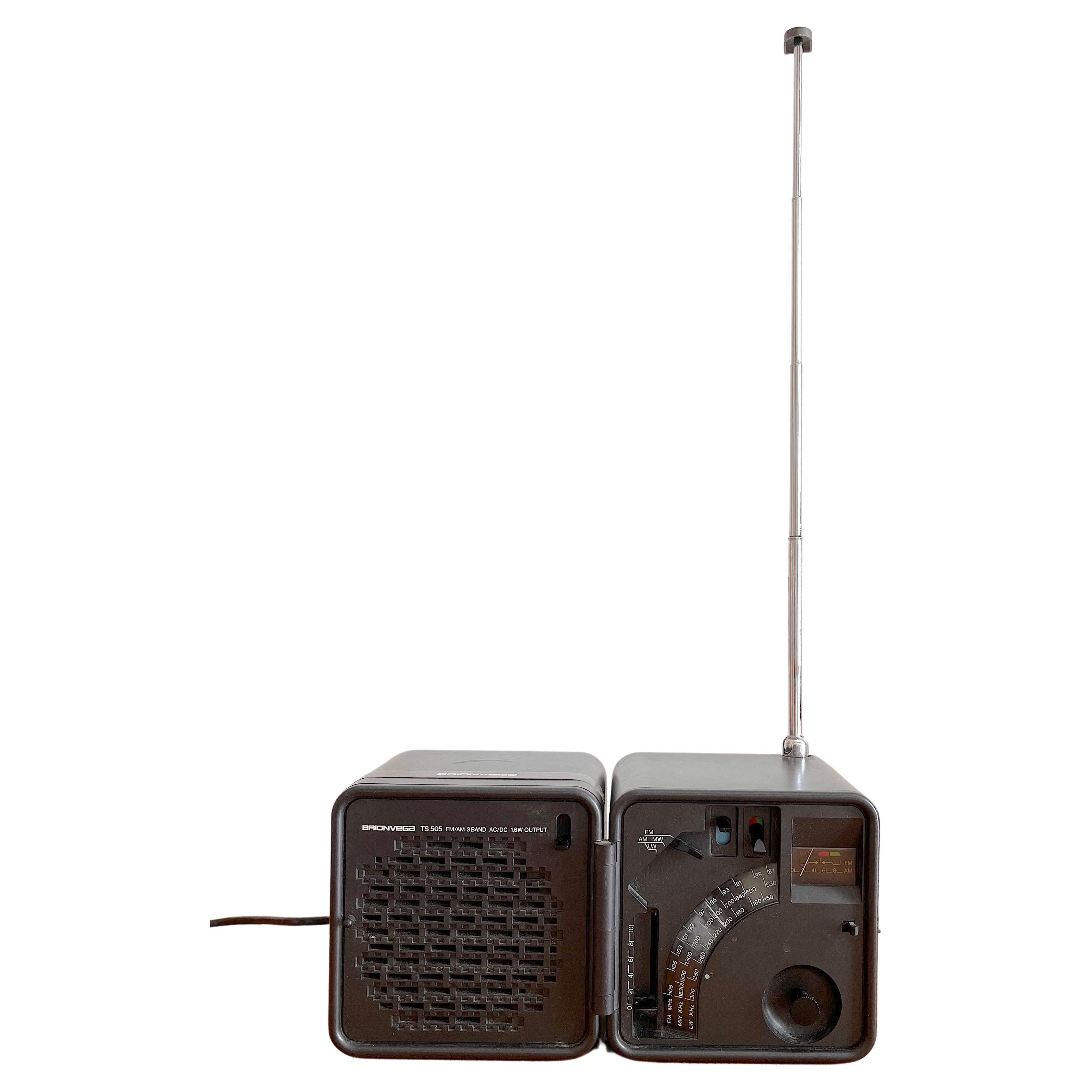 Brionvega Radio Cube mod. TS505, Richard Sapper and Marco Zanuso For Sale