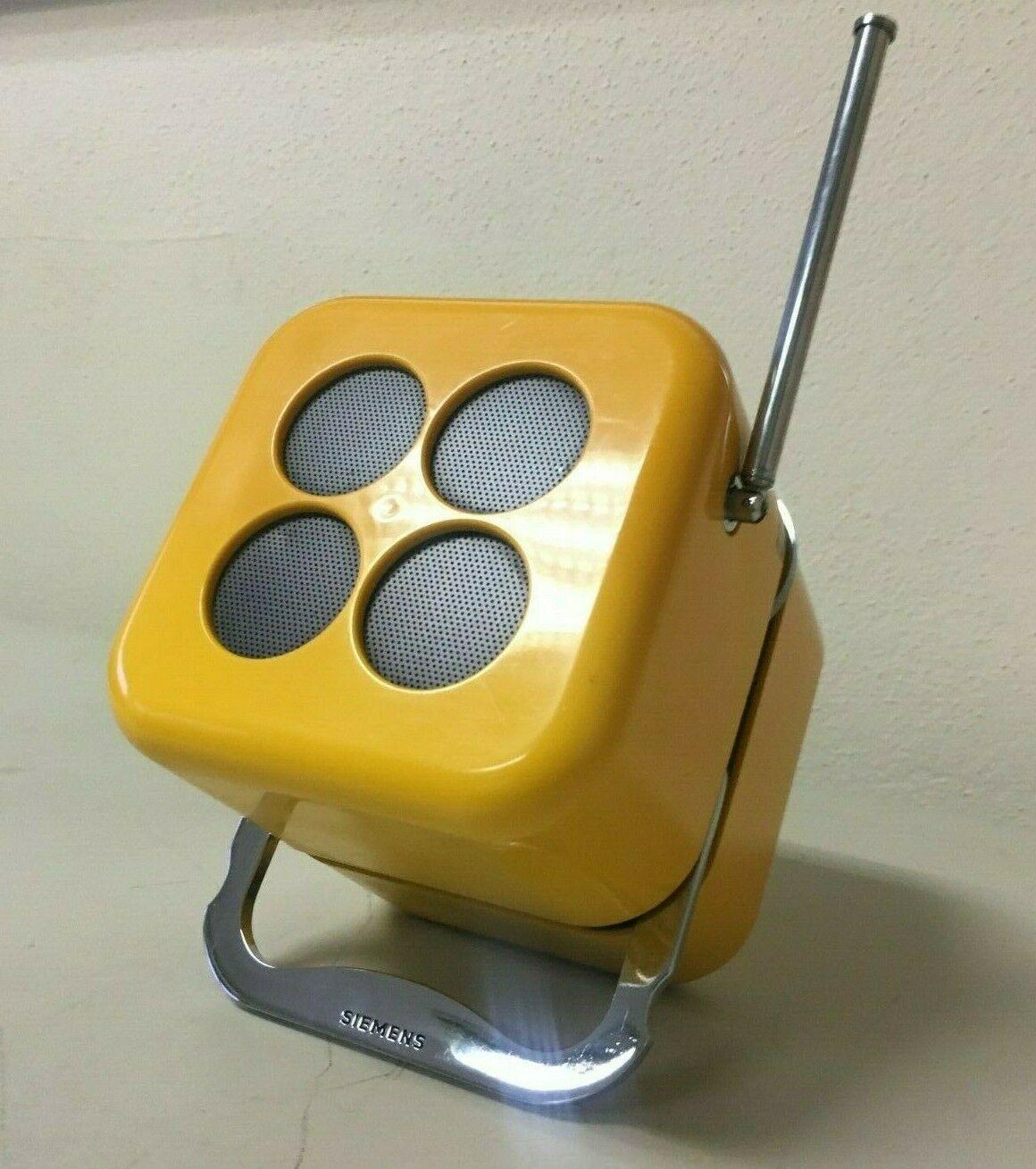 Mid-Century moderno Rádio Siemens Rk 501 Alpha 2 Vintage Design/One di Mario Bellini, Italia, 1968