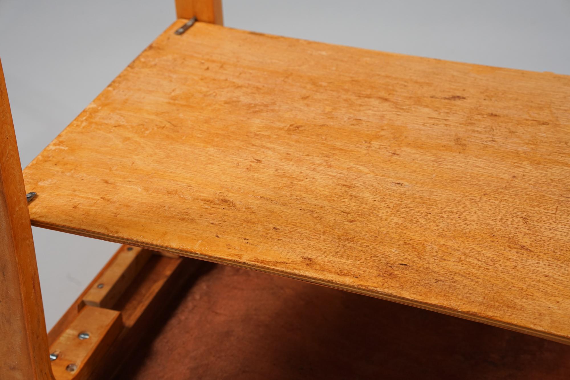 Birch Side/Radio Table, Alvar Aalto, Oy Huonekalu- ja Rakennustyötehdas Ab, 1950s For Sale