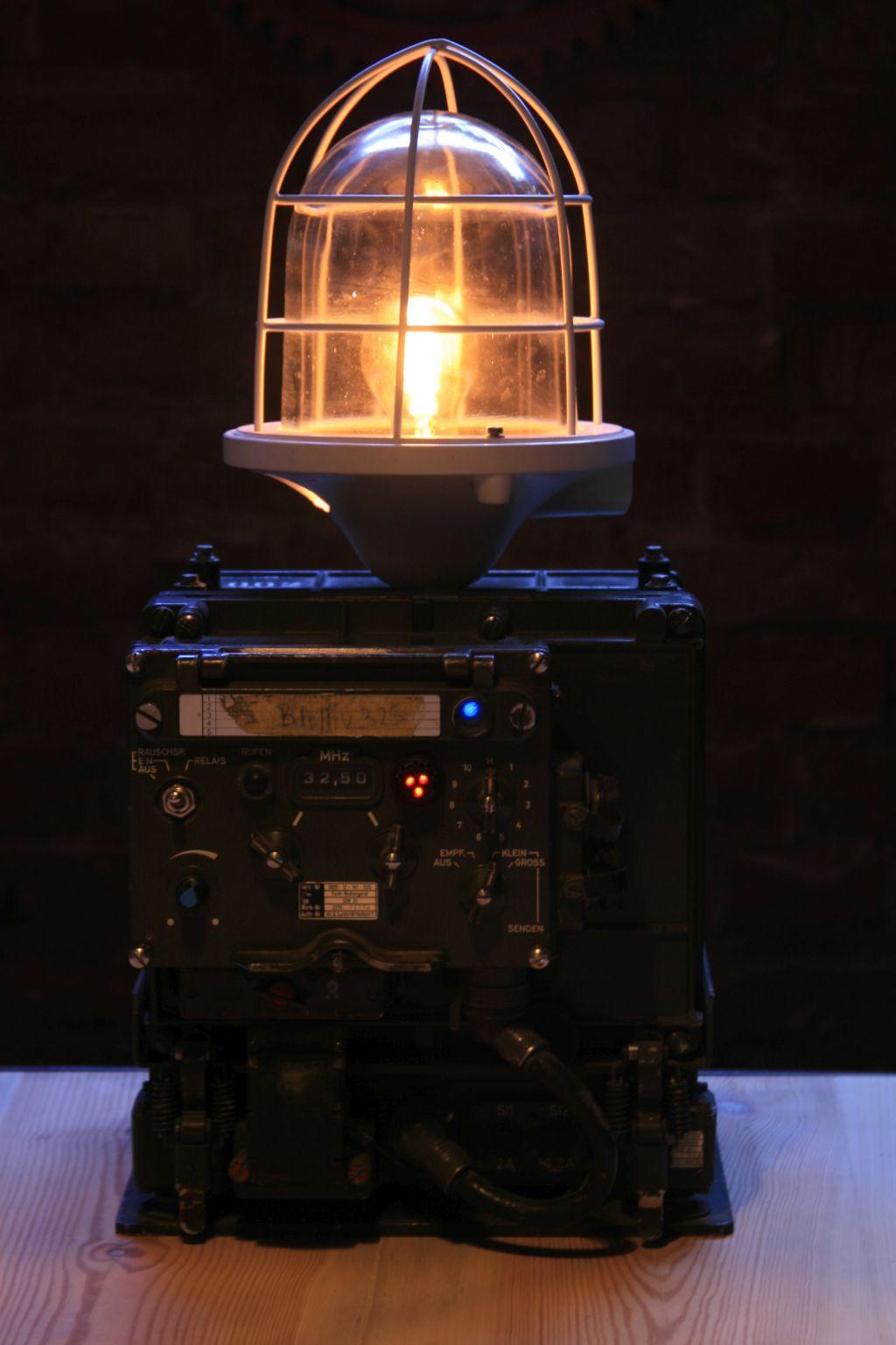 Mid-20th Century Radio Wave Lamp For Sale