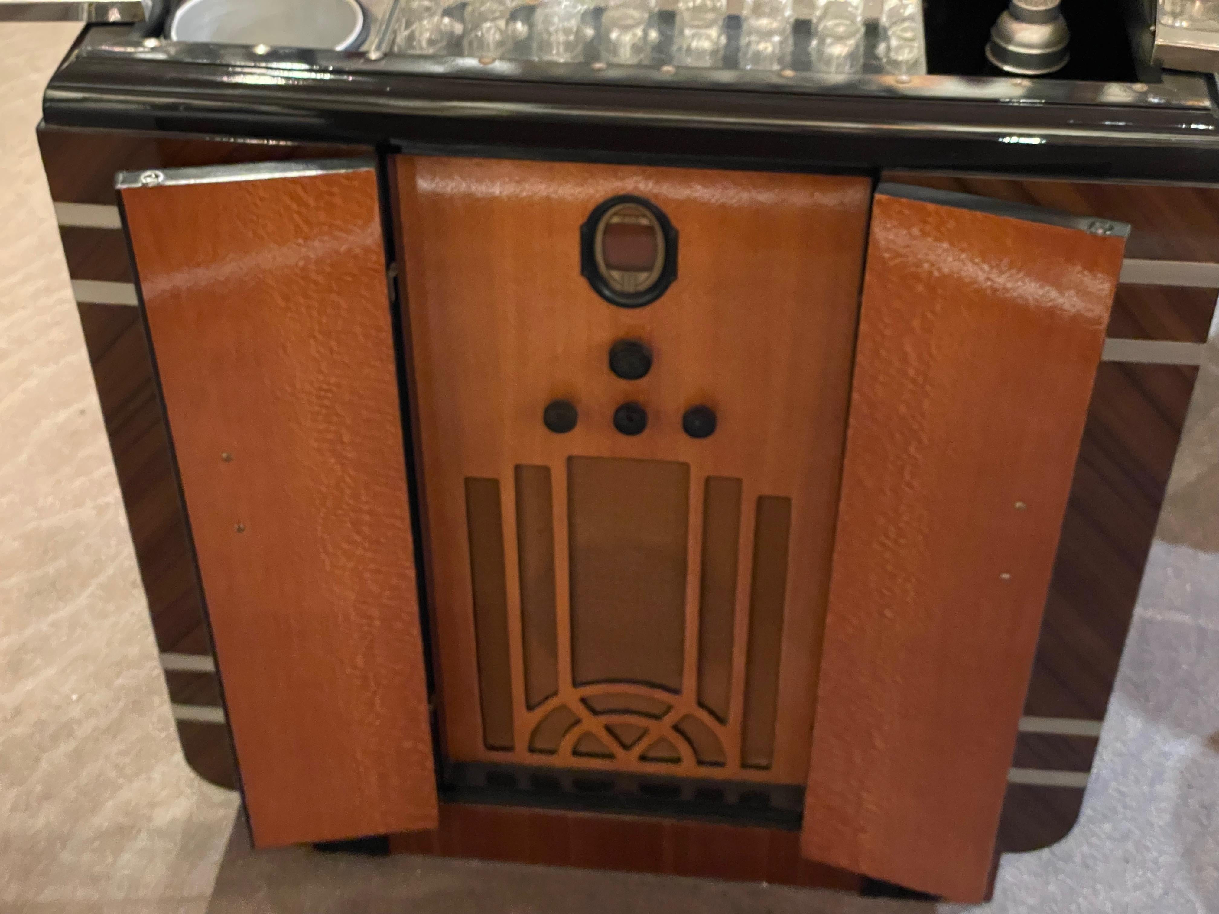 RadioBar Company of America Philco Art Deco Radio Bluetooth Adapter Rare Model 1