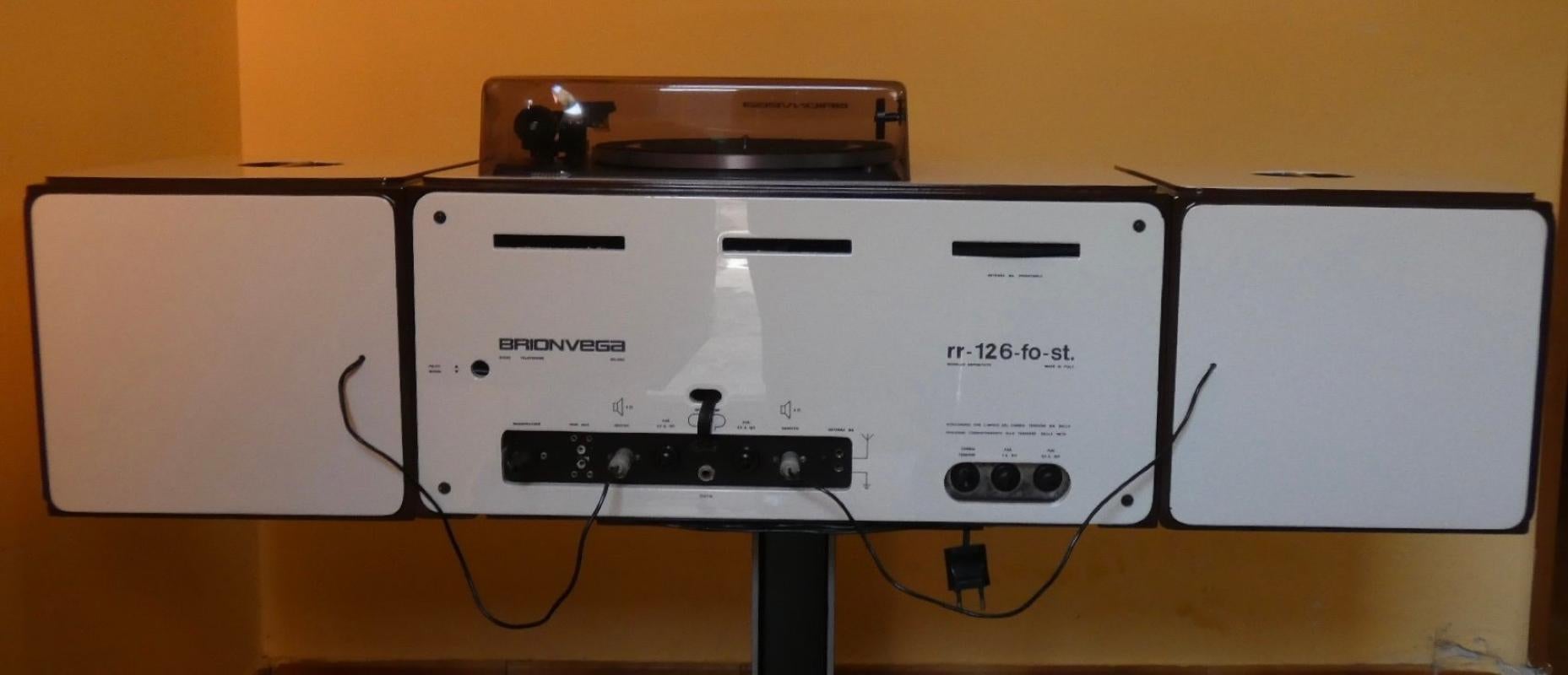 Radiofonografo Cubo RR 126 Fo di F.lli Castiglioni per Brionvega en vente 5