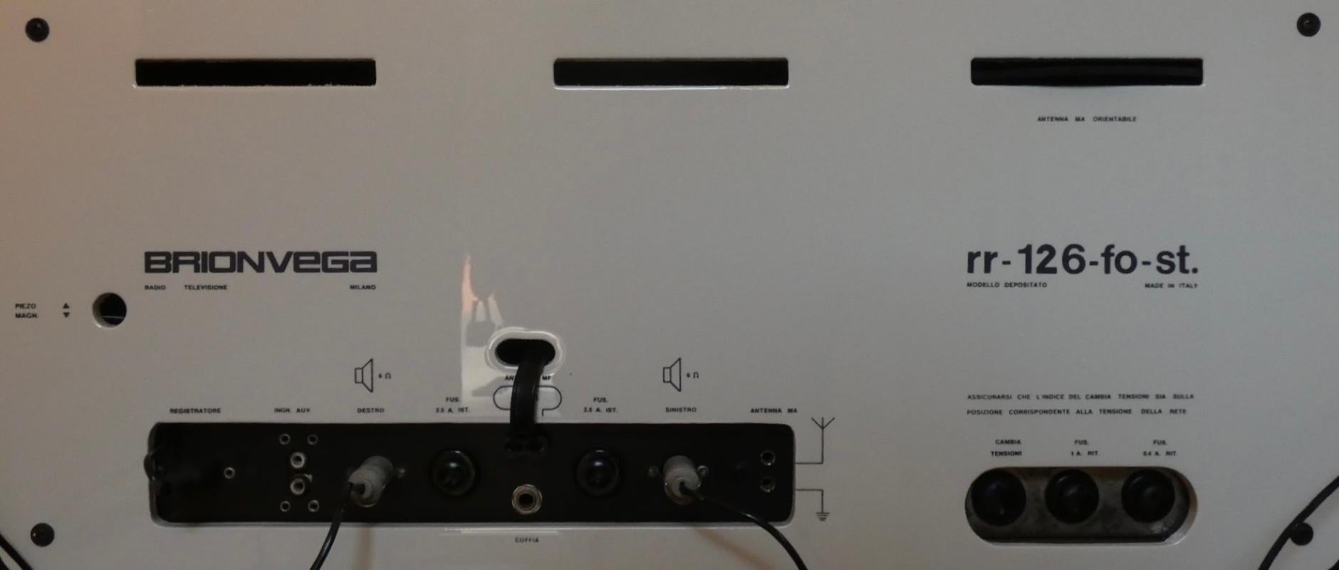 Radiofonografo Cubo RR 126 Fo di F.lli Castiglioni per Brionvega en vente 6