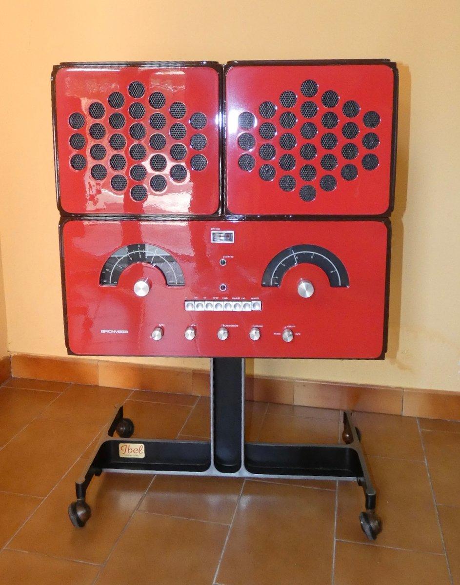 Radiofonografo Cubo Rr 126 Fo di F.lli Castiglioni per Brionvega Excellent état - En vente à modena, Emilia-Romagna