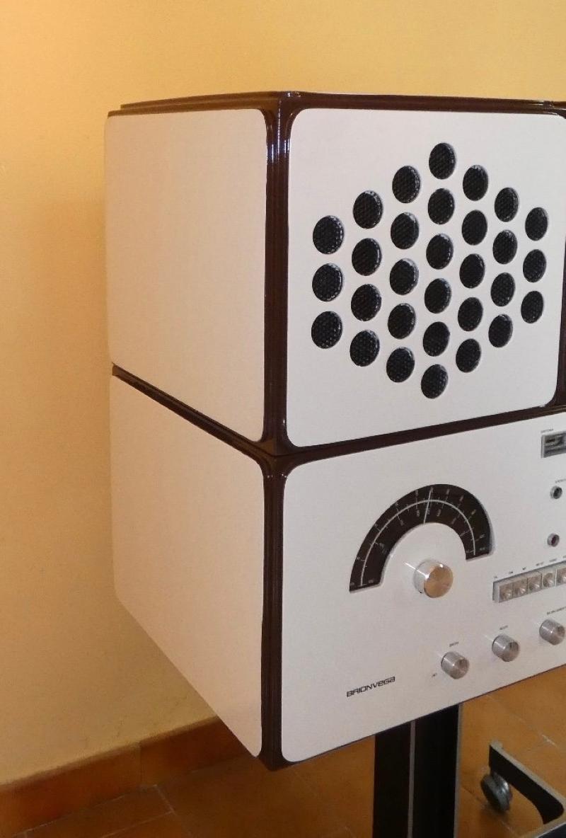 Radiofonografo Cubo RR 126 Fo di F.lli Castiglioni per Brionvega en vente 1