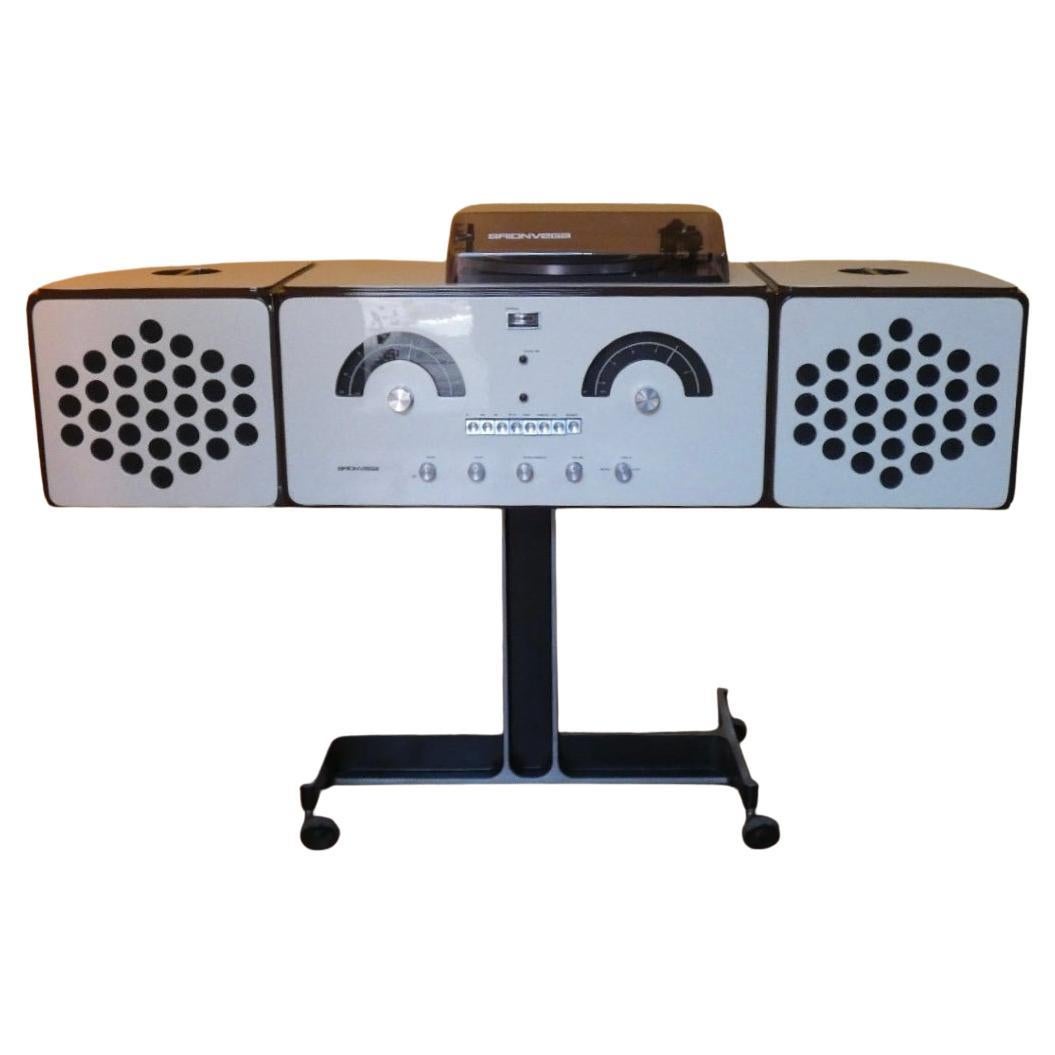 Radiofonografo Cubo RR 126 Fo di F.lli Castiglioni per Brionvega