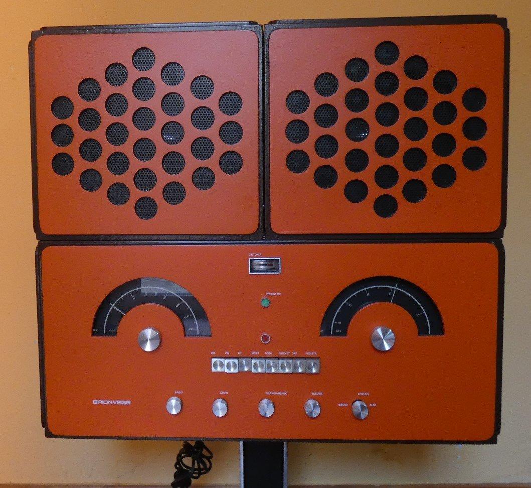 Radiofonografo Cubo RR 126 FO di Fratelli Castiglioni per Brionvega en vente 4