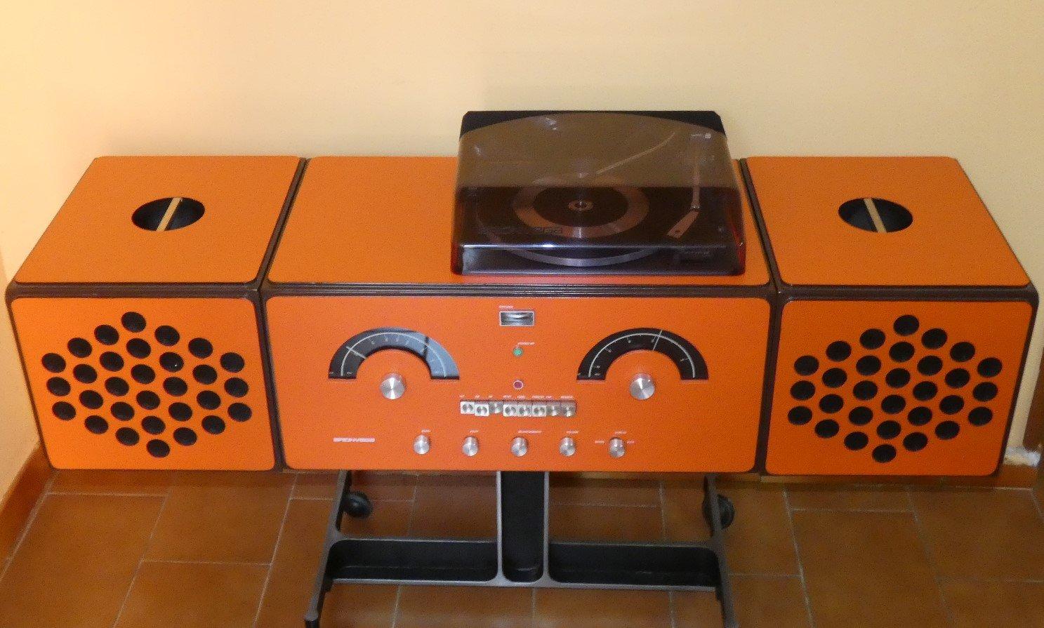 Radiofonografo Cubo RR 126 FO di Fratelli Castiglioni per Brionvega en vente 6
