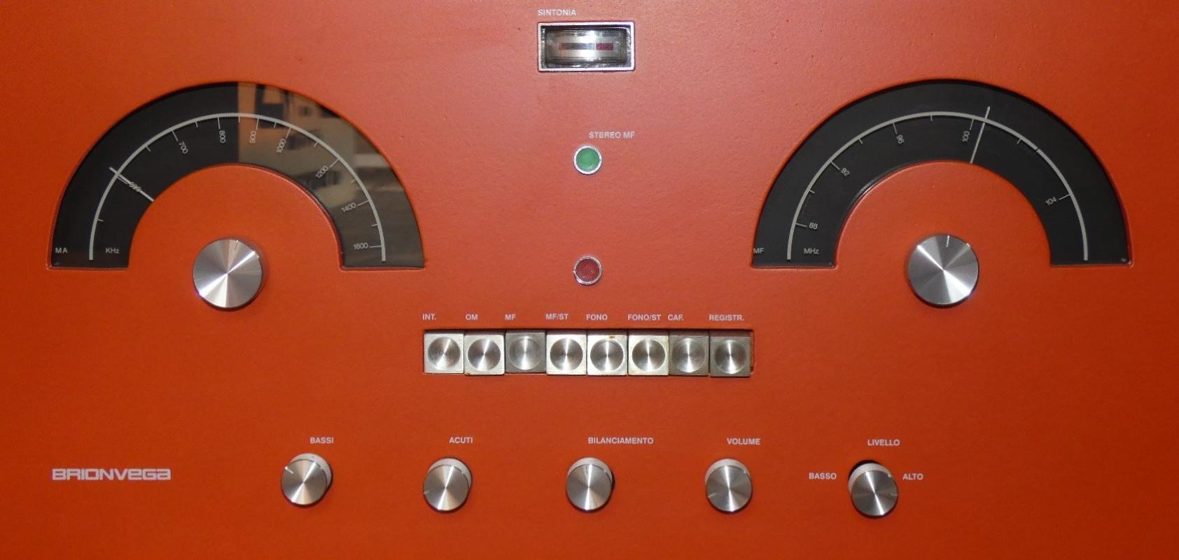 Mid-Century Modern Radiofonografo Cubo RR 126 FO di Fratelli Castiglioni per Brionvega en vente