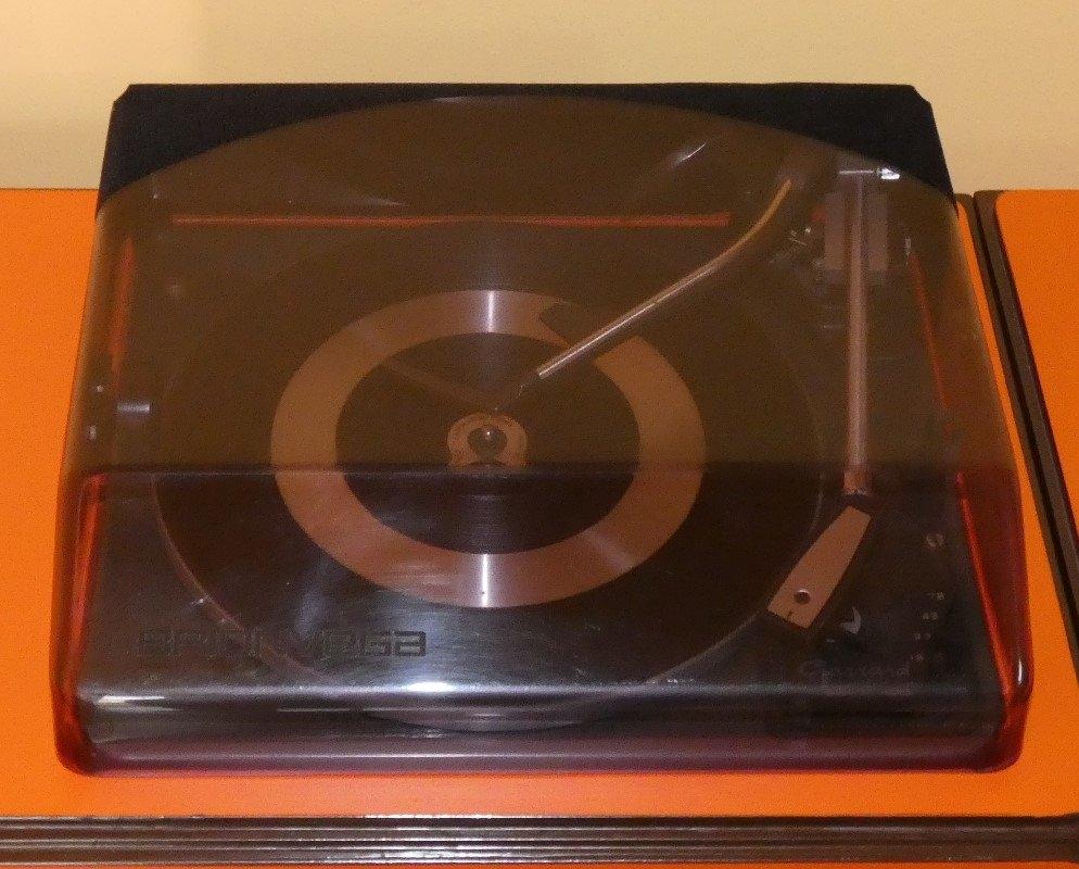 Radiofonografo Cubo RR 126 FO di Fratelli Castiglioni per Brionvega Excellent état - En vente à modena, Emilia-Romagna