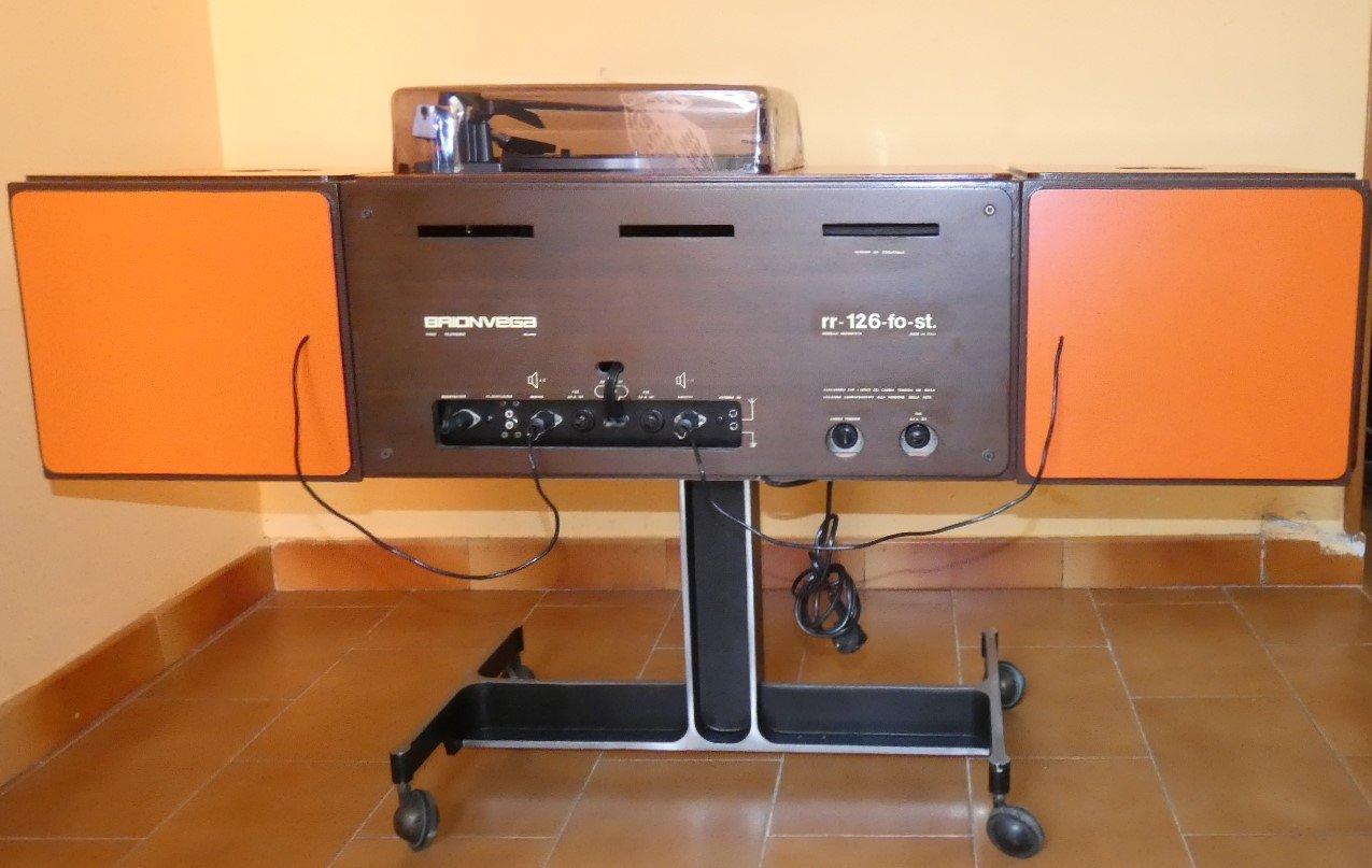 Radiofonografo Cubo RR 126 FO di Fratelli Castiglioni per Brionvega en vente 1