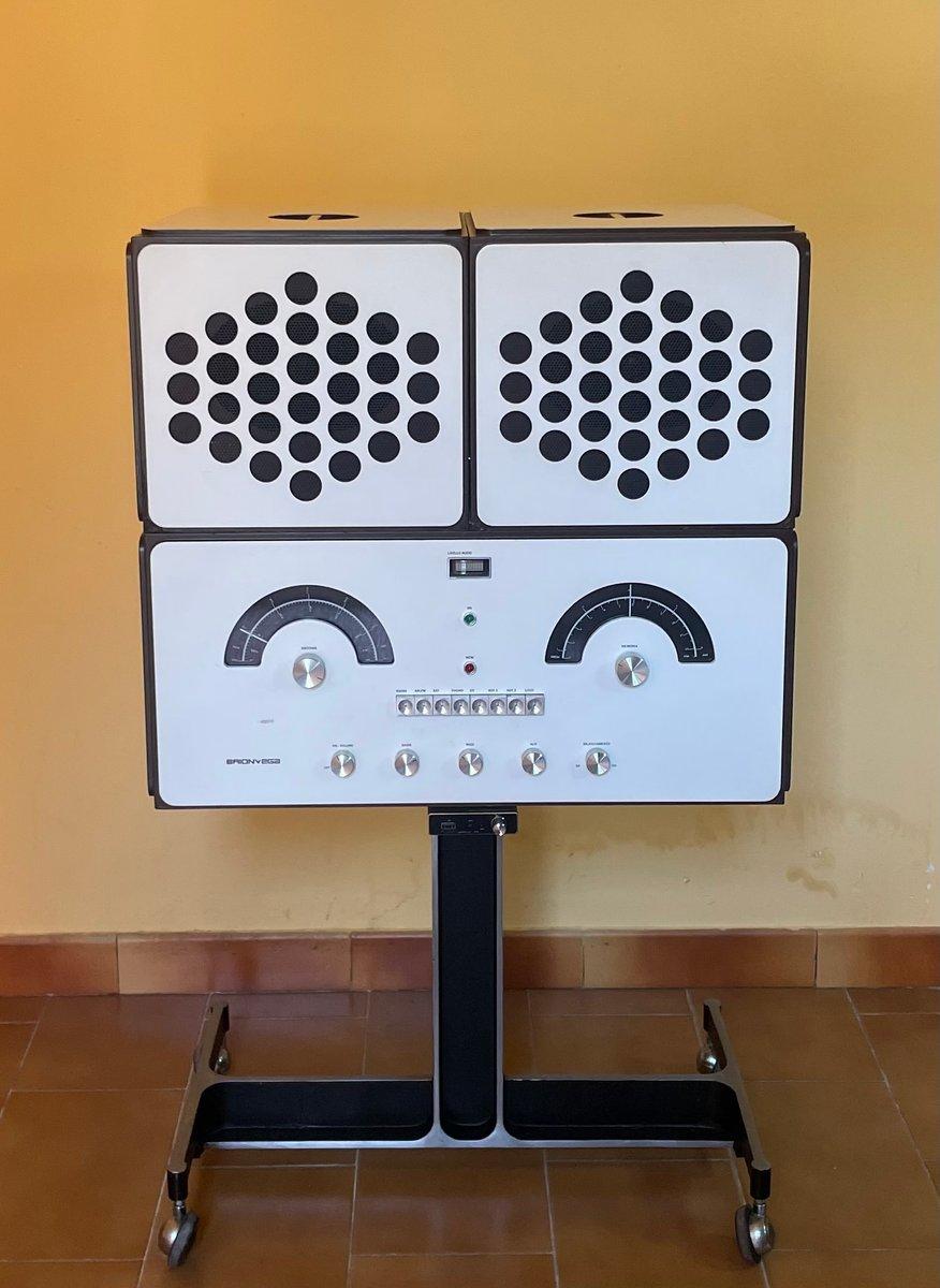 Radiofonografo Cubo RR 226 FO di F.lli Castiglioni per Brionvega en vente 5