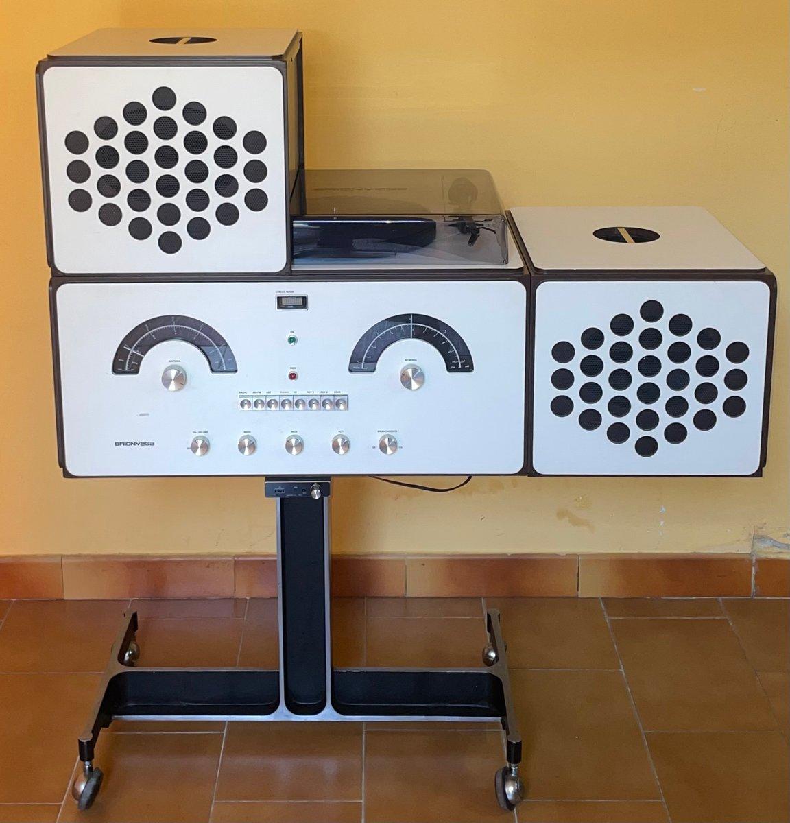 Radiofonografo Cubo RR 226 FO di F.lli Castiglioni per Brionvega en vente 6