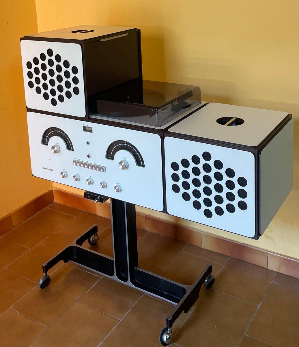 Radiofonografo Cubo RR 226 FO di F.lli Castiglioni per Brionvega en vente 7