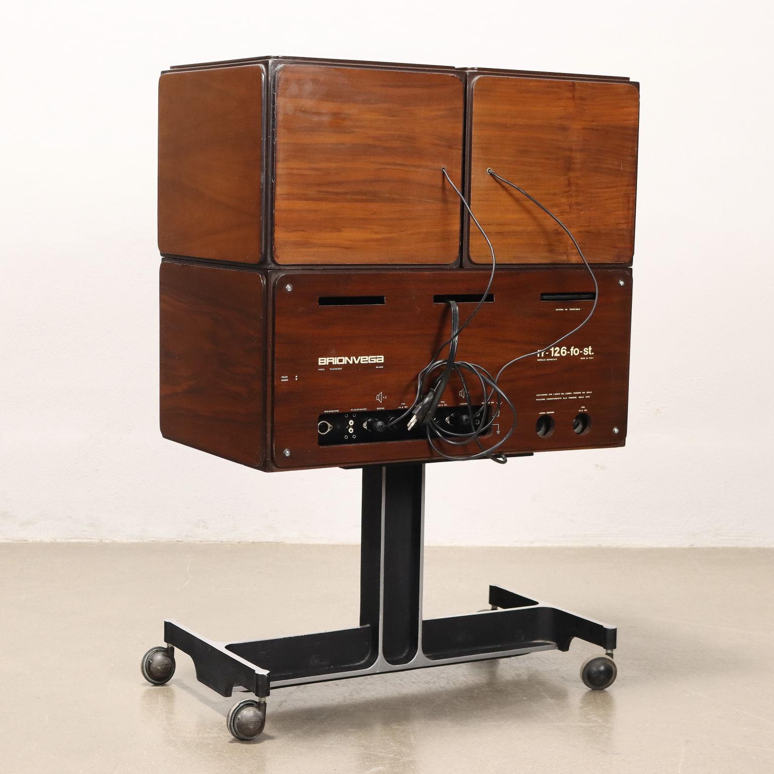 Radiofonografo 'RR 126' Achille e Pier Giacomo Castiglioni per Brionvega 1960s For Sale 8