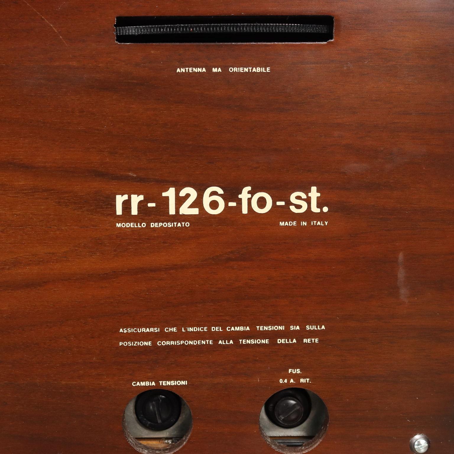 Radiofonografo 'RR 126' Achille e Pier Giacomo Castiglioni per Brionvega 1960s For Sale 10