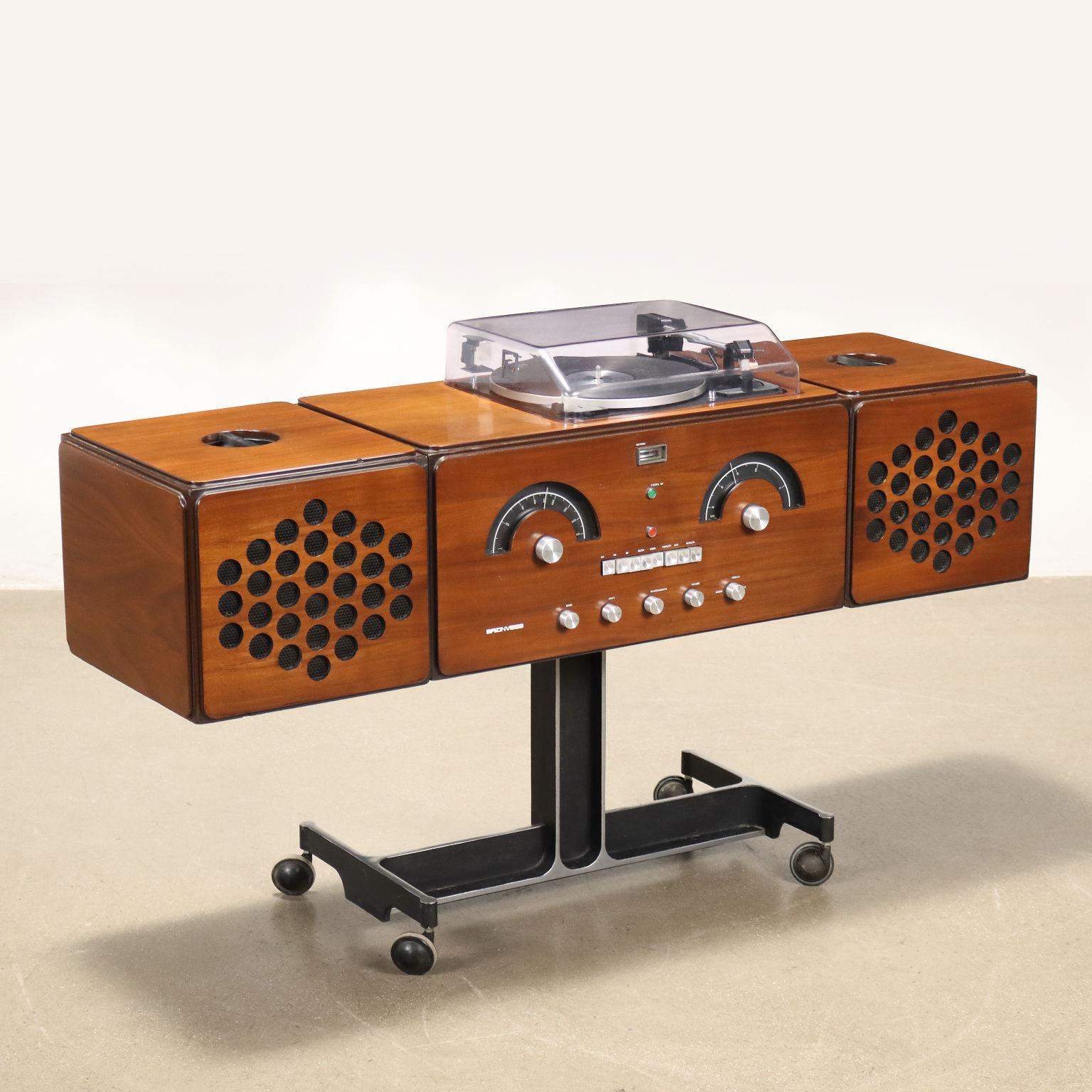 Radiofonografo 'RR 126' Achille e Pier Giacomo Castiglioni per Brionvega 1960s For Sale 11