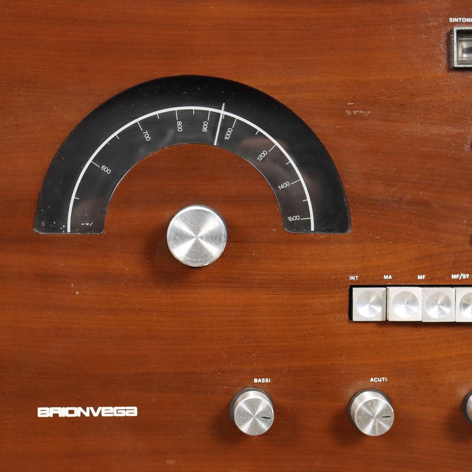 Radiofonografo 'RR 126' Achille e Pier Giacomo Castiglioni per Brionvega 1960s For Sale 1