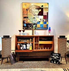 Radiogram Stereo Record Player "The Coffee Table Console Book" (vintage radios)