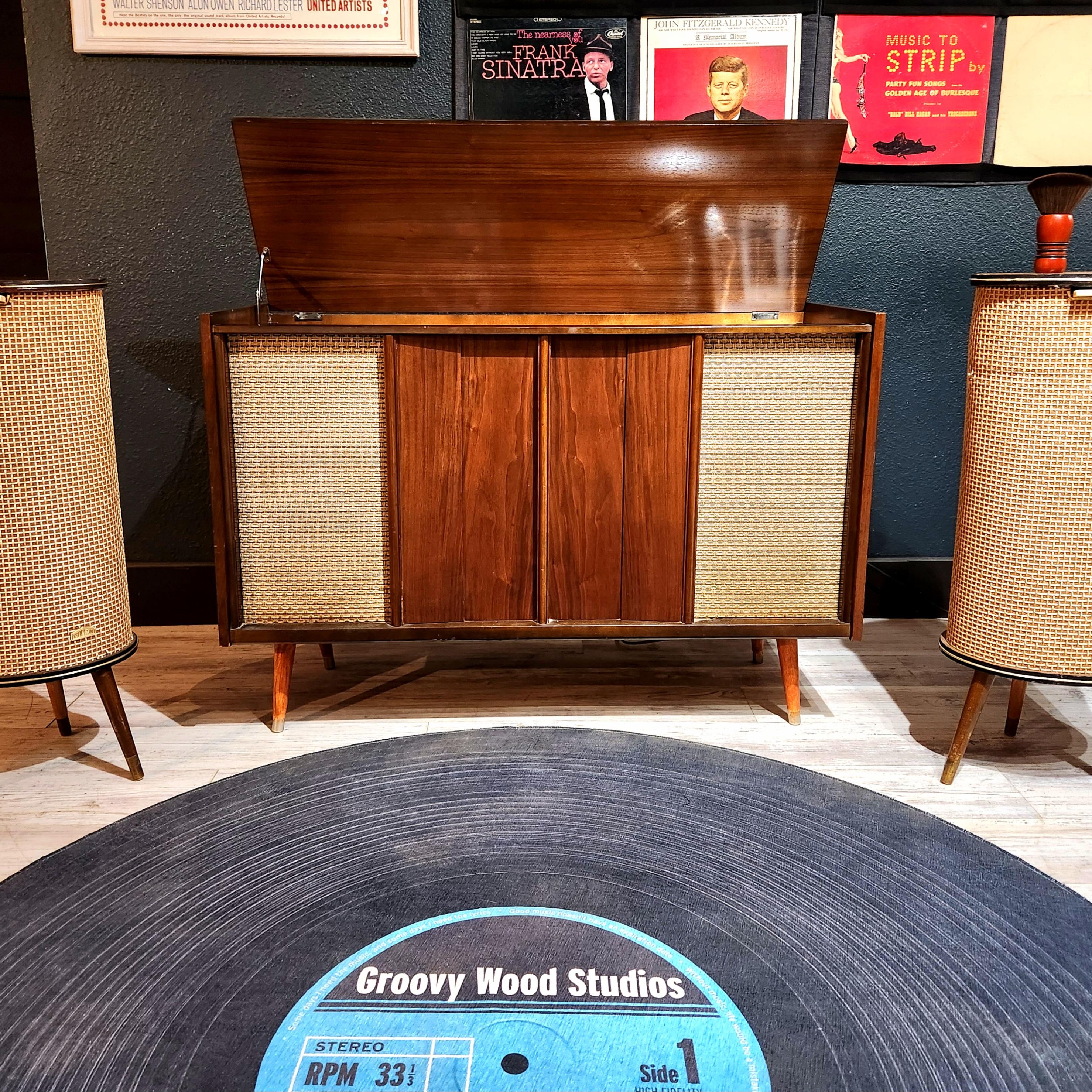 20th Century Radiogram Stereo Record Player 