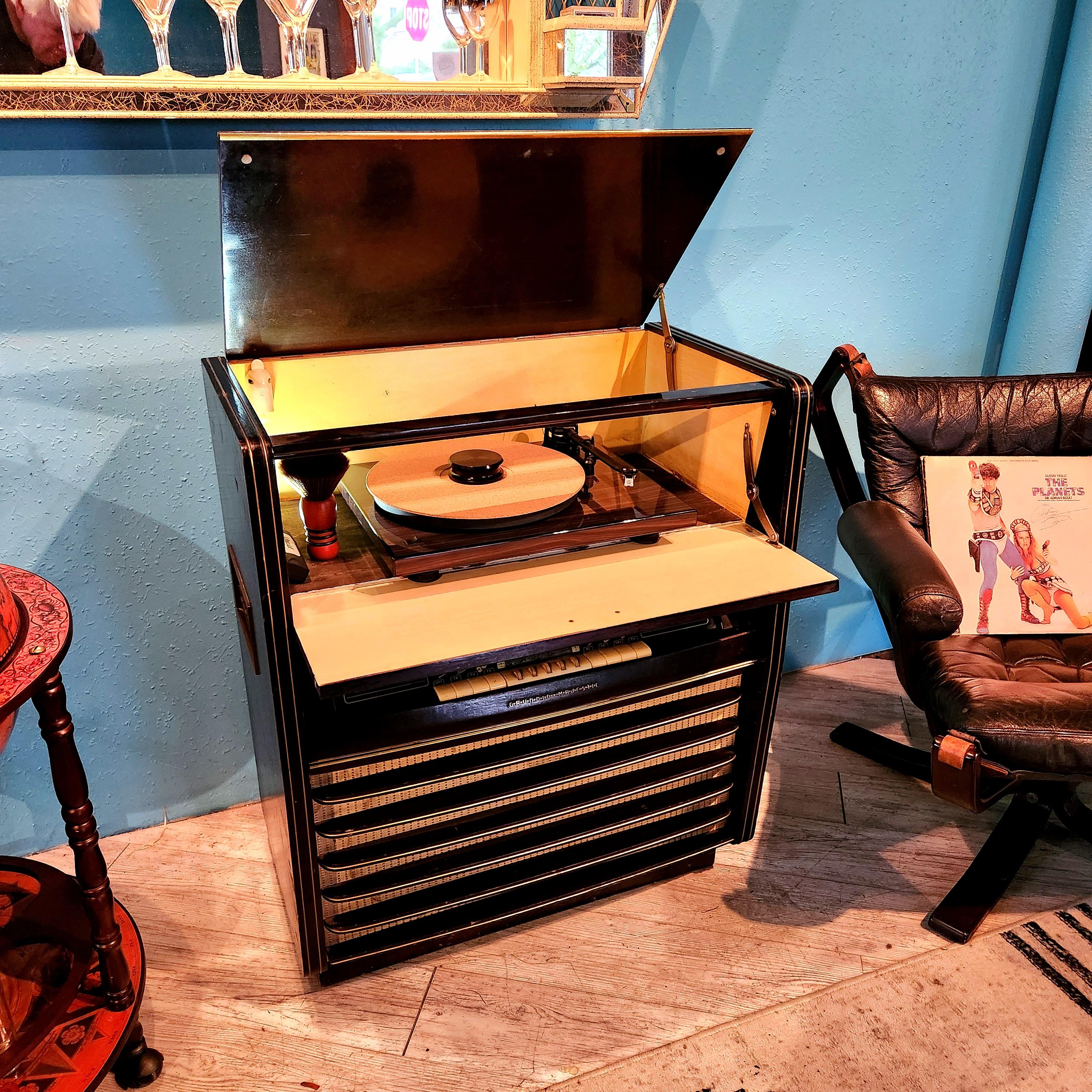 Paper Radiogram Stereo Record Player 