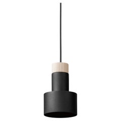 Lampe à suspension Radius noire de +kouple