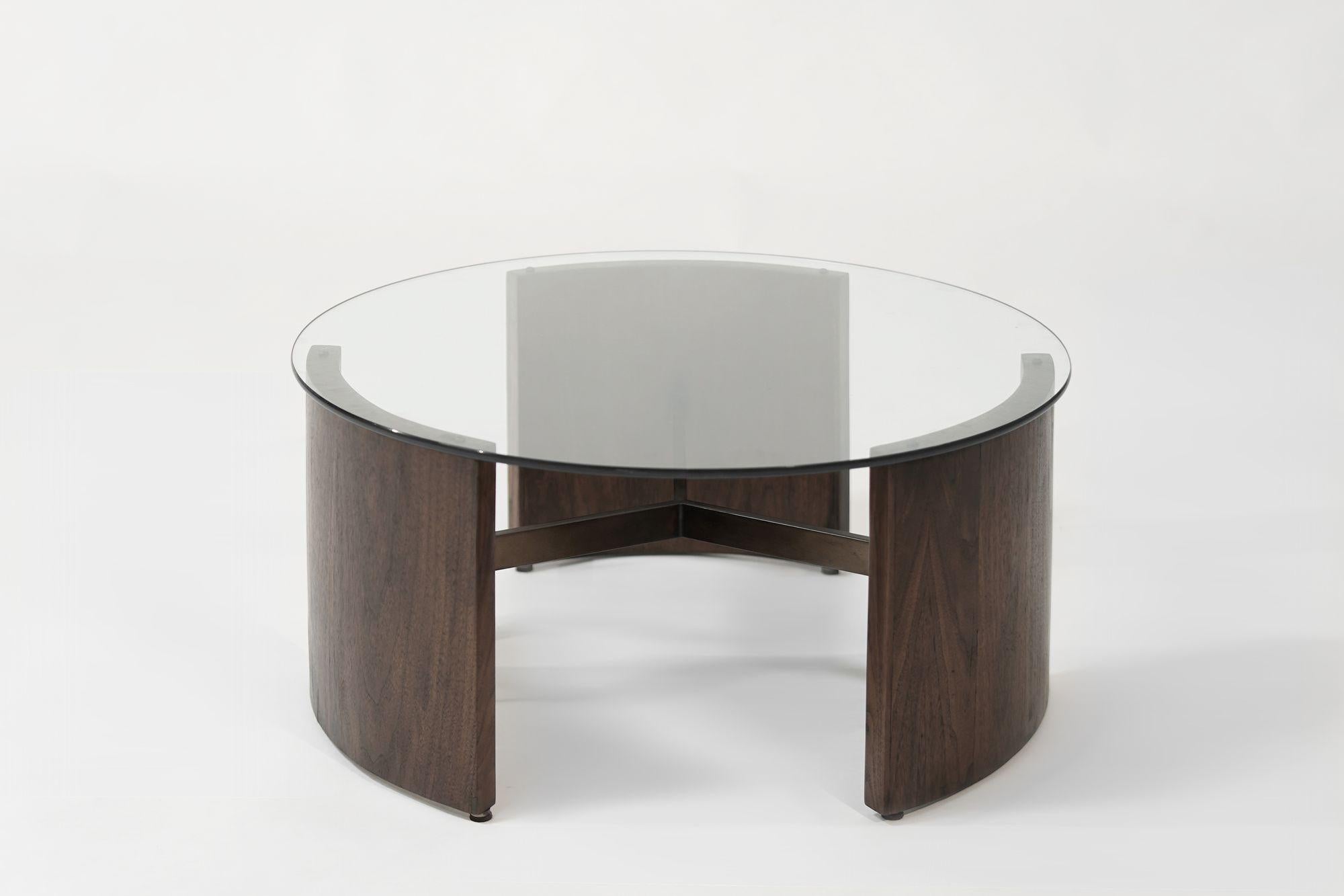 Mid-Century Modern Radius Coffee Table by Vladimir Kagan, C. 1960s For Sale