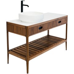 Customizable Freestanding Vanity by Munson Furniture
