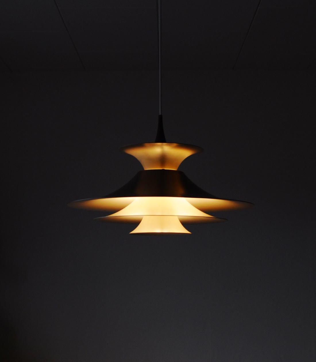 Radius I Pendant by Erik Balslev for Fog & Mørup, 1960s In Good Condition For Sale In Vordingborg, DK