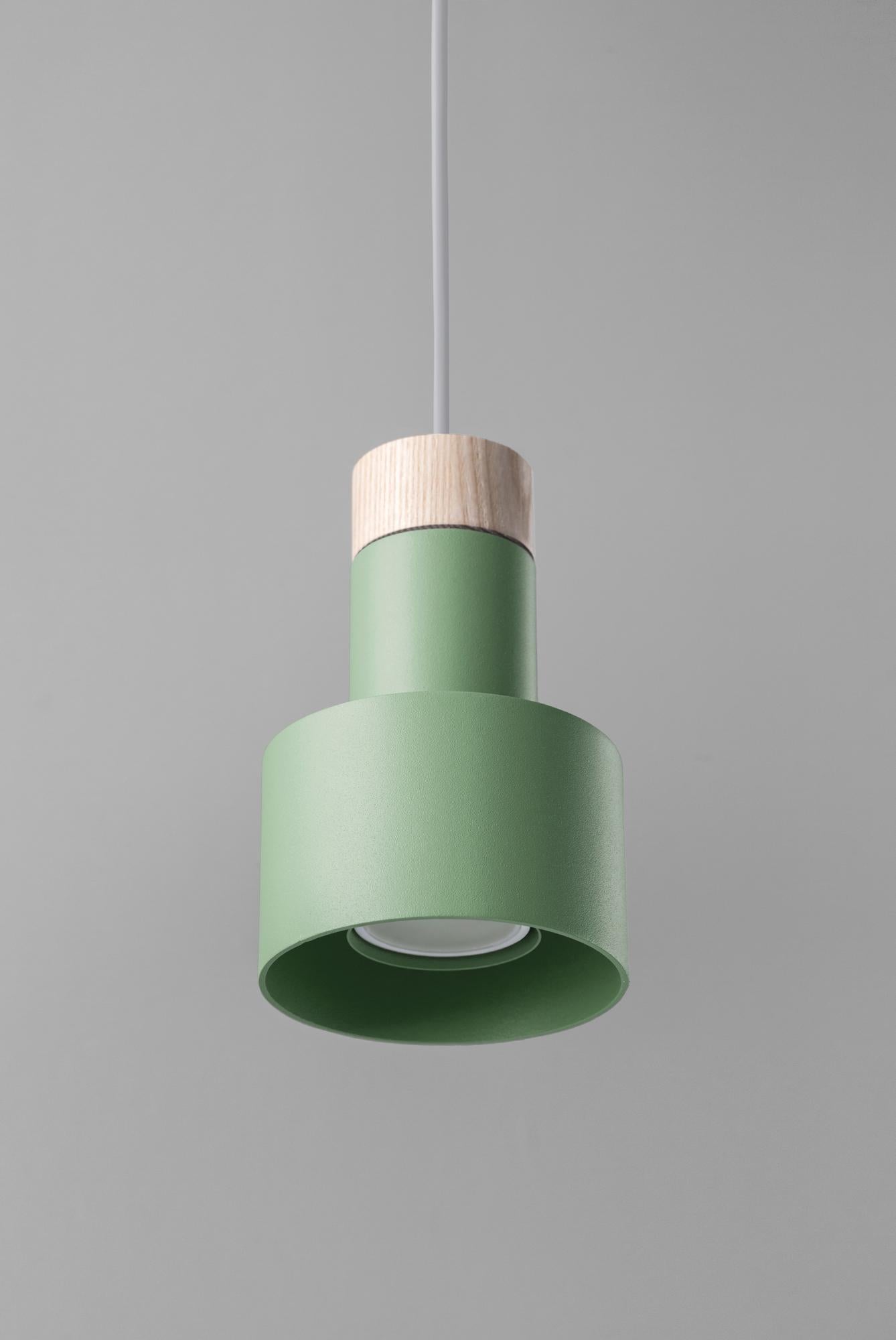 Postmoderno Lampada a sospensione Radius Moss di +kouple in vendita