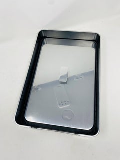 Bandeja para cartas Radius One cromada con tapa de William Sklaroff para Smith Metal Arts