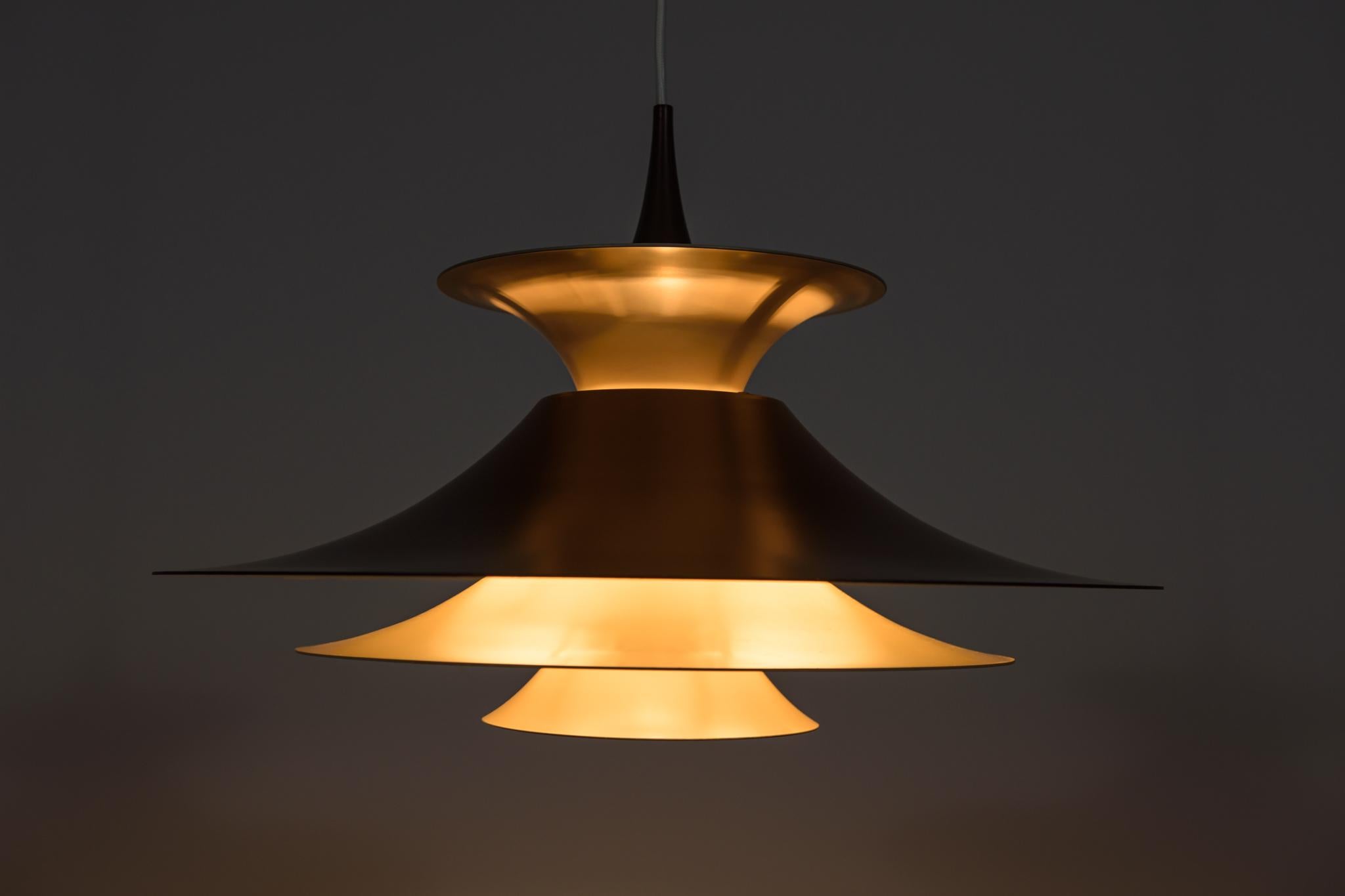 Radius Pendant by Erik Balslev for Fog & Mørup, Denmark, 1970s For Sale 4