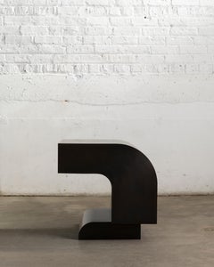 Mesa auxiliar Radius, de latón